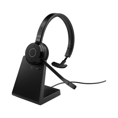 Jabra Evolve 65 TE UC Mono with Link 390a Dongle and Charging Stand (JBA-6693-833-499)