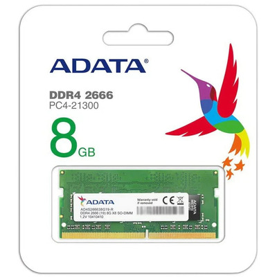 ADATA Premier DDR4 2666 SO-DIMM Memory Module (ADT-S26668G19-RGN)