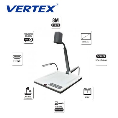 VERTEX D-1530 Visualizer เครื่องฉายภาพ 3 มิติ (Wireless + HDMI) (VTX-140100059)