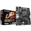 AMD A520 Ultra Durable Motherboard with GbE LAN with Bandwidth Management, PCIe 3.0 x4 M.2, Smart Fan 5, Anti-Sulfur Resistors Design (MBD-GBT-A520MKV21)
