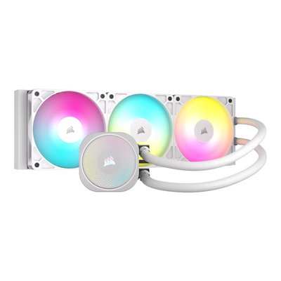 CPU LIQUID COOLER CORSAIR NAUTILUS 360 RS ARGB (WHITE) (CW-9060095-WW)