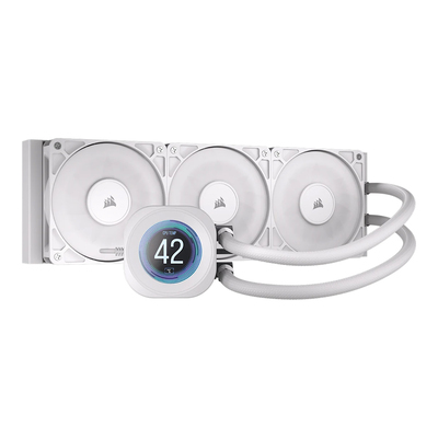 CORSAIR NAUTILUS 360 RS LCD - WHITE