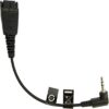 Jabra Mobile QD cord + 2.5mm jack – tip:m+,ring:r (JBA-8800-00-46)