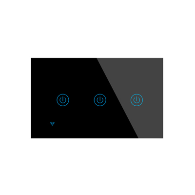 Maxkin Touch Panel Switch 3 ch (สีดำ) (QOL-IF-S23-B)