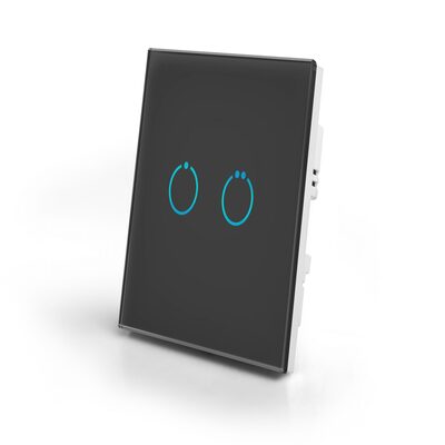 Touch Panel Switch US box 2x5A (MCO-MH-S612-AU-B)