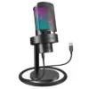FIFINE ไมโครโฟนคอนเดนเซอร์ USB รุ่น A8 สีดำ (FFN-503119299-4100)