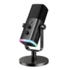 FIFINE ไมโครโฟนไดนามิก RGB รุ่น AM8 สีดำ (FFN-503119299-4308)