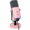 FIFINE ไมโครโฟนไดนามิก RGB รุ่น AM8 สีชมพู (FFN-503119299-4698)