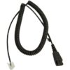 Jabra LINK Siemens Openstage – Coiled cord, QD to mod plug (JBA-8800-01-89)