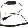 Jabra GN1216 Avaya cord, coiled – For Avaya 1600/ 9600 phones (JBA-88001-04)