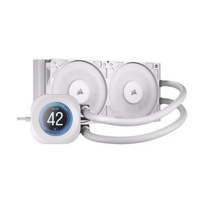 LIQUID COOLER CORSAIR NAUTILUS 240 RS LCD WHITE (CW-9061032-WW) (SYN.CW-9061032-WW)