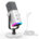 FIFINE ไมโครโฟนไดนามิก RGB รุ่น AM8W สีขาว (FFN-503119299-4681)