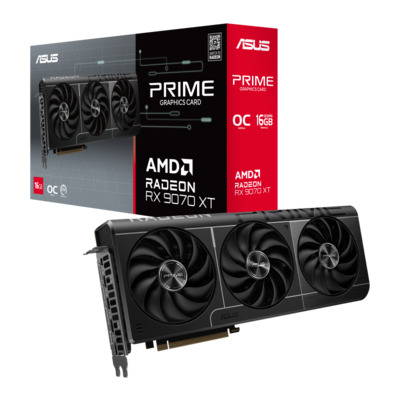 ASUS Prime Radeon™ RX 9070 XT 16GB GDDR6 OC Edition (PRIME-RX9070XT-O16G) (SYN.PRIME-RX9070XT-O16G)