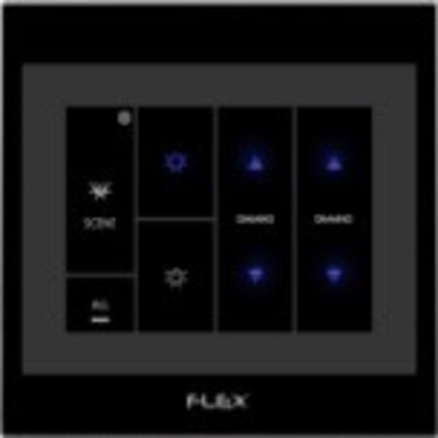 2Dimmers 3Scenes All On/Off (FLX-FXA-5022-B)