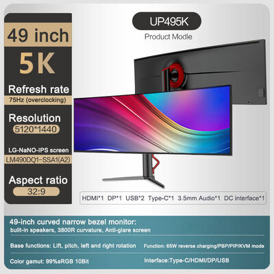 OEM Super-wide 32:9 Curved Monitor
